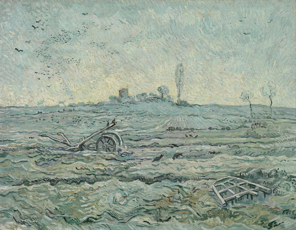 Vincent van Gogh | Snow-Covered Field with a Harrow (after Millet) | Credit: Van Gogh Museum, Amsterdam (Vincent van Gogh Foundation)